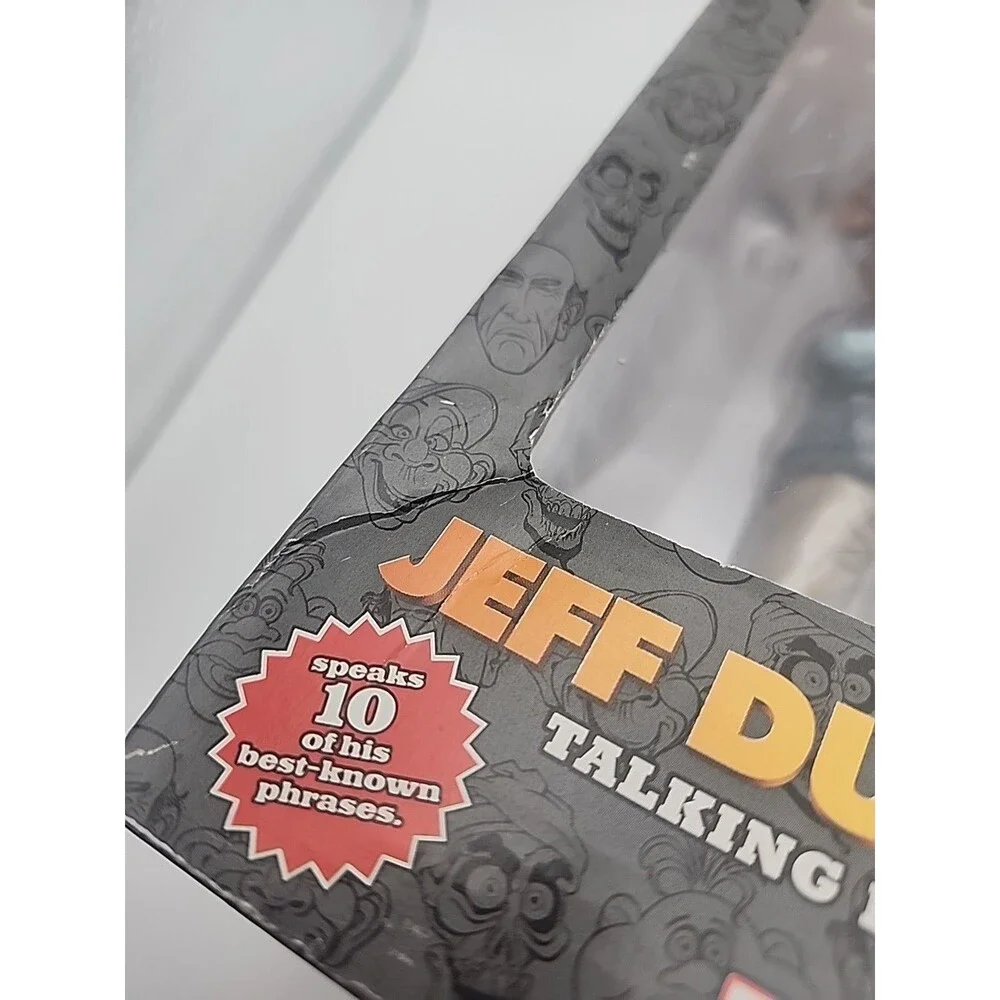 Lot of 3 NEW Jeff Dunham Headknocker Talking / Walter & Achmed & Peanut / NECA